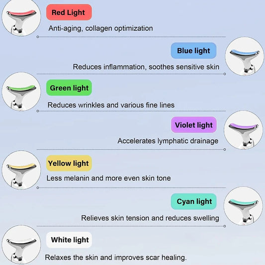 Vexline Pro Facial Sculpting Wand — EMS + LED Skin Tightening Device